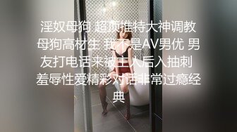 淫奴母狗 超顶推特大神调教母狗高材生 我不是AV男优 男友打电话来被主人后入抽刺 羞辱性爱精彩对话非常过瘾经典