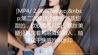 [MP4/ 2.06G]&nbsp;&nbsp;第二次操这个妹子 气质甜甜的，软软柔柔风情，黑丝美腿分开架着啪啪耸动插入，抽送猛干快感吟叫水印