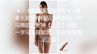 ★☆《最新重弹福利》★☆青春无敌推特极品清纯超绝一字马舞蹈生女神【小钰】定制，一字马道具紫薇，完美翘臀爱液泛滥