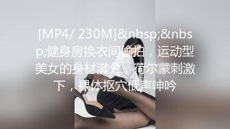 [MP4/ 230M]&nbsp;&nbsp;健身房换衣间偷拍，运动型美女的身材满分，荷尔蒙刺激下，裸体抠穴低声呻吟